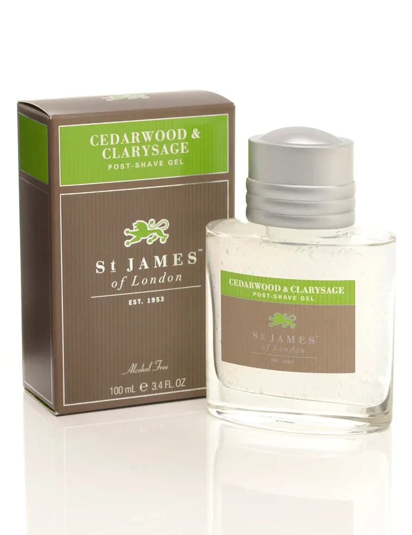 Cedarwood and Clarysage Post Shave Moisturizer - St James of London