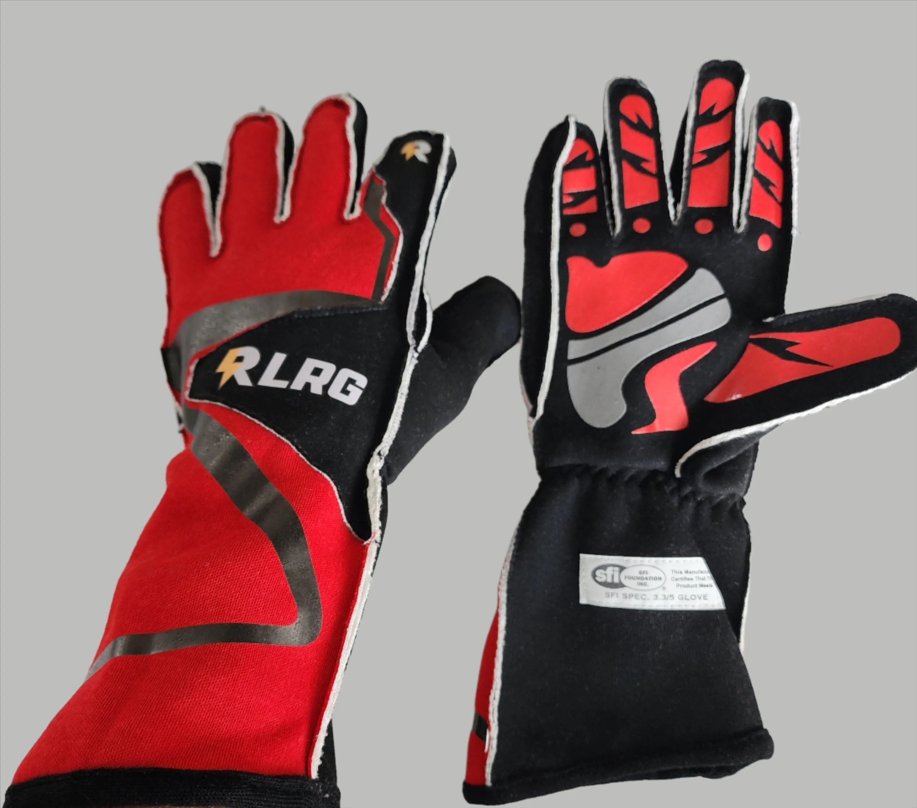 CUSTOM COLOUR RACE GLOVES - 2 LAYER NOMEX SFI 3.3 (Copy)