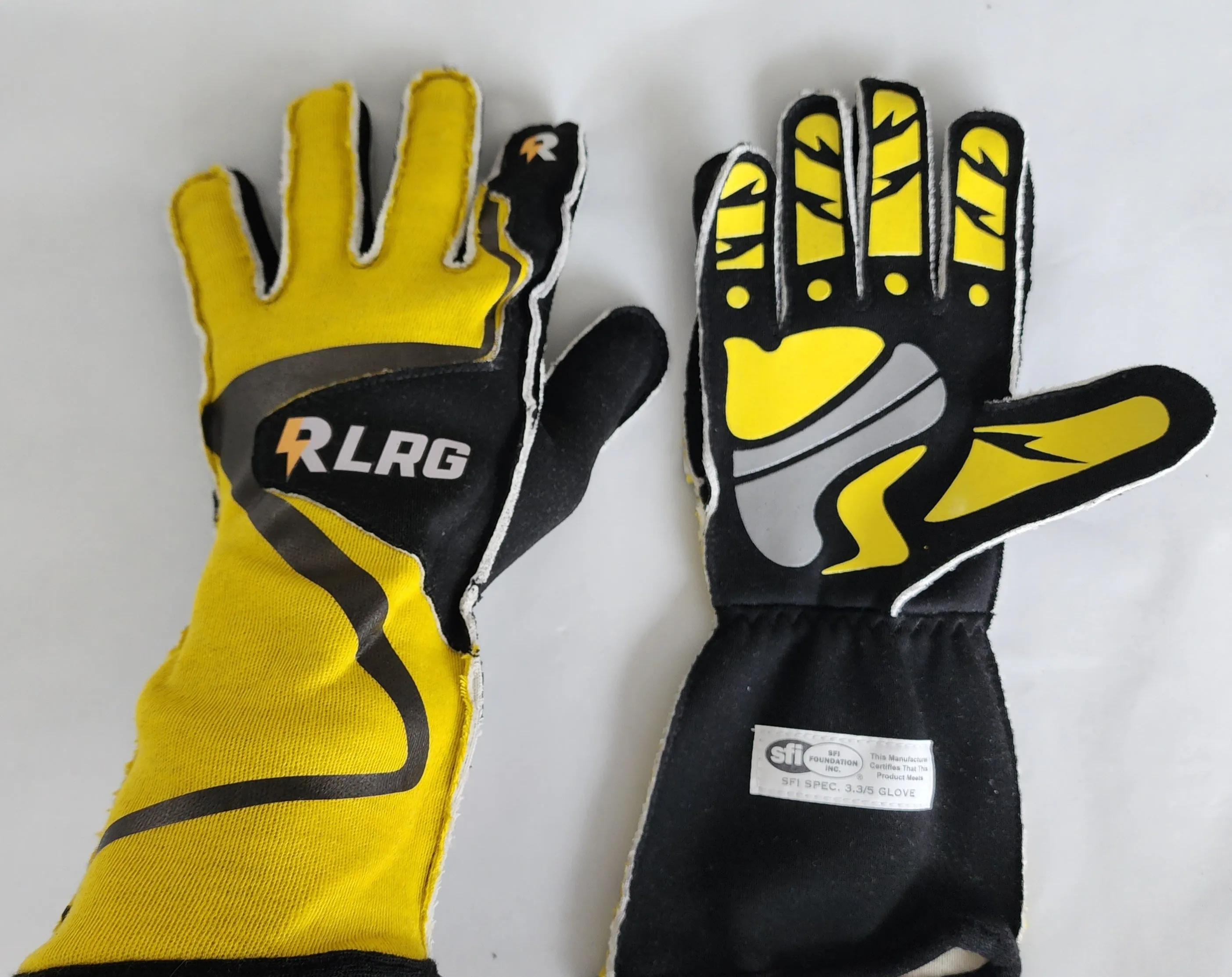 CUSTOM COLOUR RACE GLOVES - 2 LAYER NOMEX SFI 3.3 (Copy)