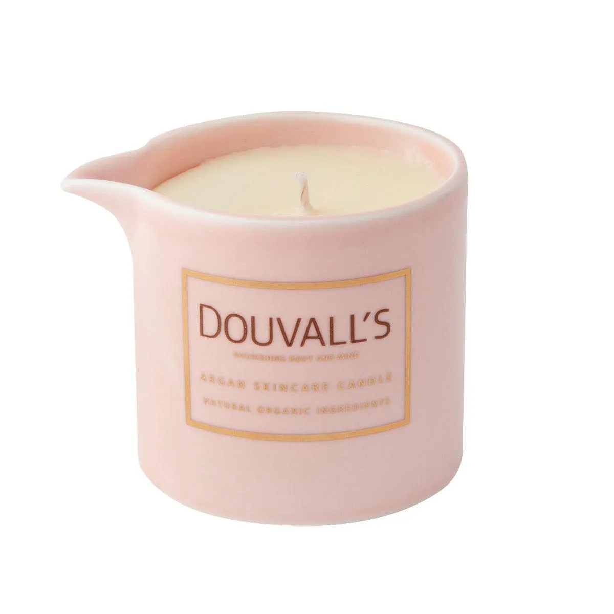 Douvall's Organic Argan Skincare Candle, Forbidden Spices, 180ml