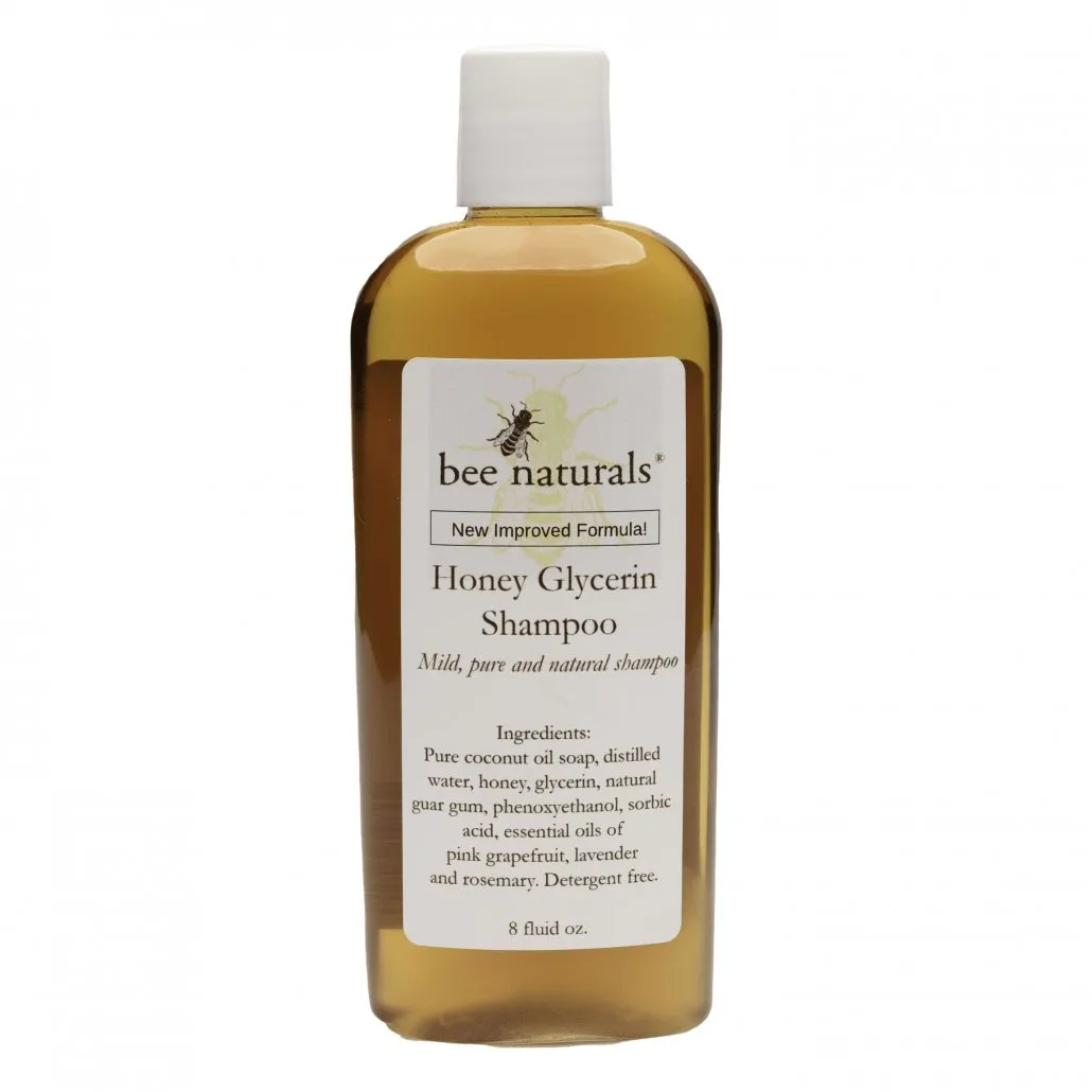 Nourishing Herbal Shampoo – Gentle Cleanse with Coconut Oil Soap, Honey & Provitamin B5 for Healthier, Stronger Hair, Natural Essential Oil Scent, 8 fl oz