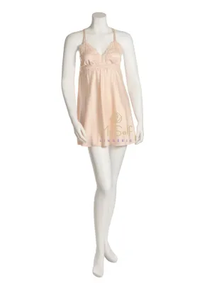 Q80820 Othela Lace Satin Chemise